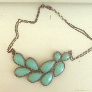 *MUST GO* Turquoise statement necklace